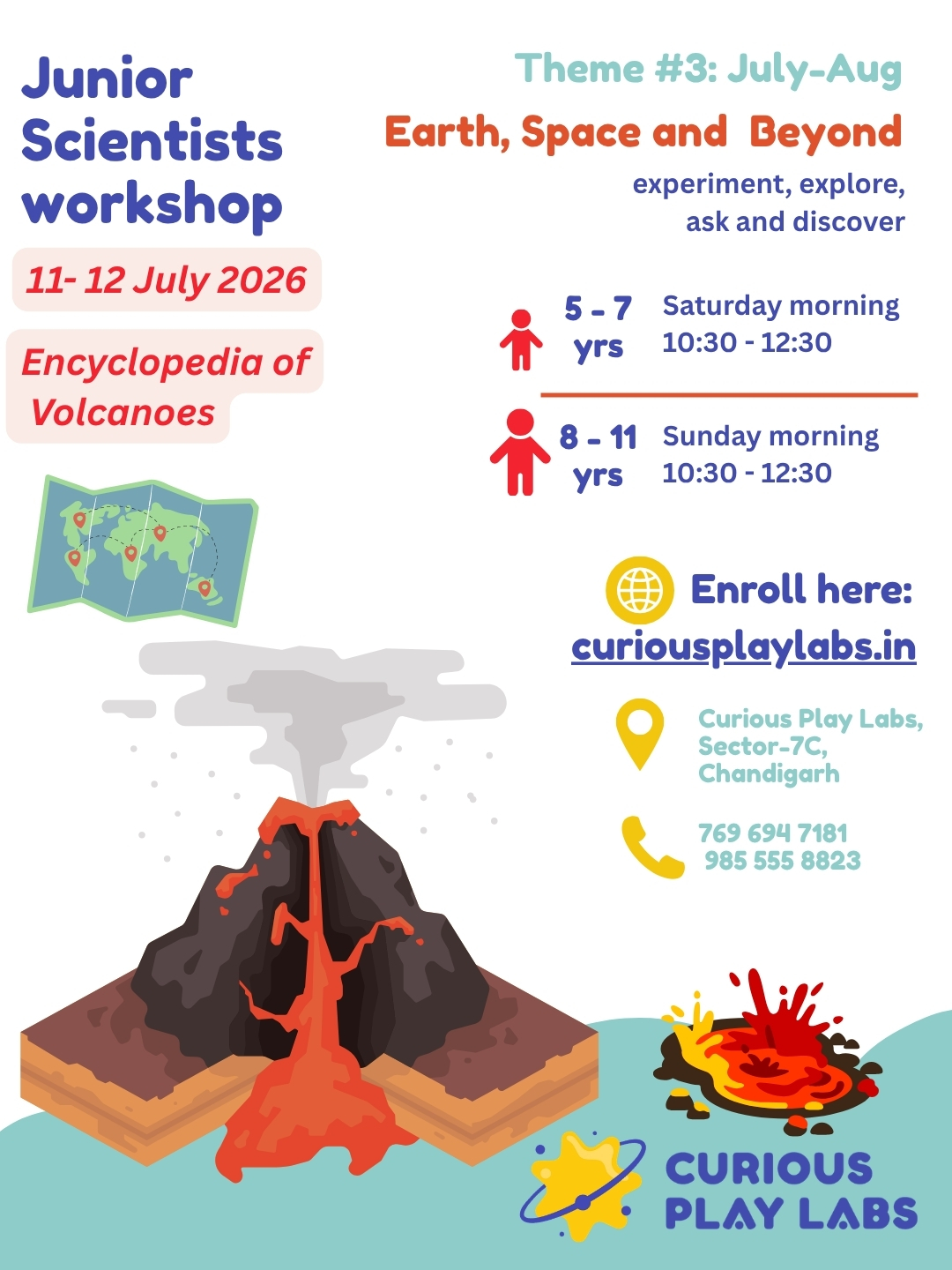 Jr. Scientists Workshop: Encyclopedia of Volcanoes