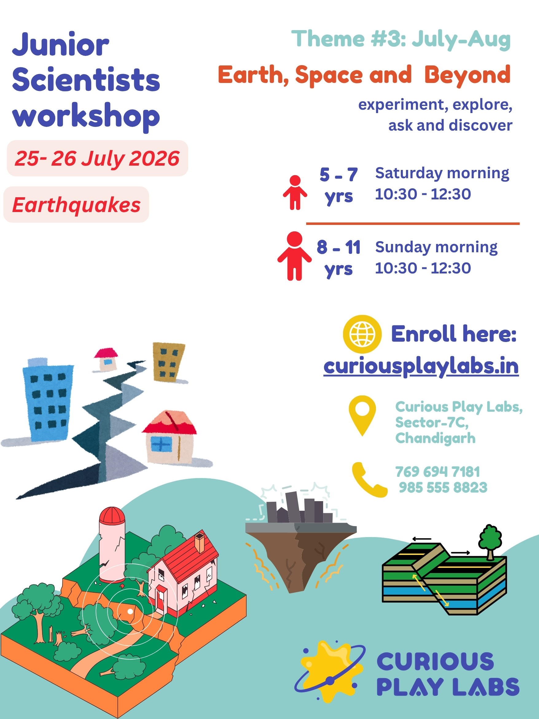 Jr. Scientists Workshop: Earthquakes