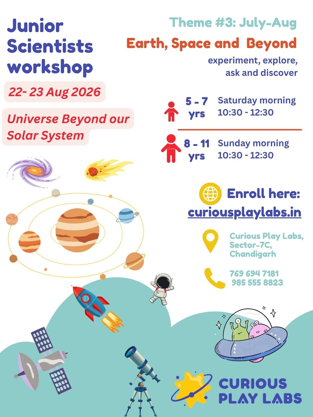 Jr. Scientists Workshop: Beyond the Solar System